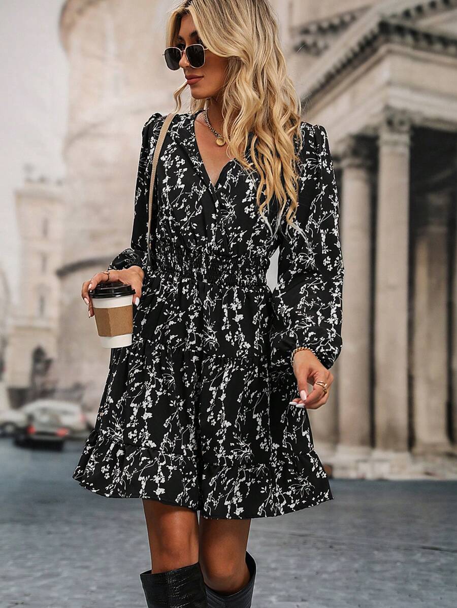 Poppy™ | Ditsy Floral Mini Dress