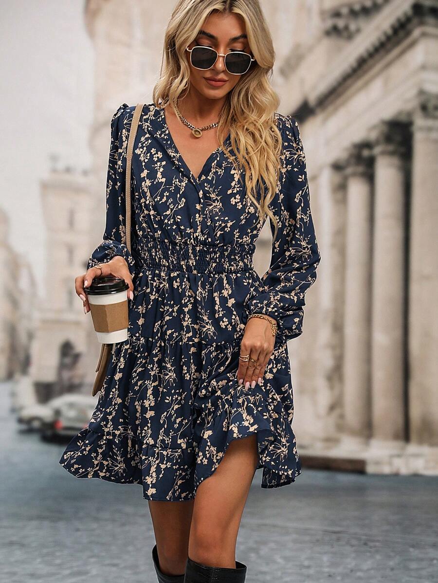 Poppy™ | Ditsy Floral Mini Dress