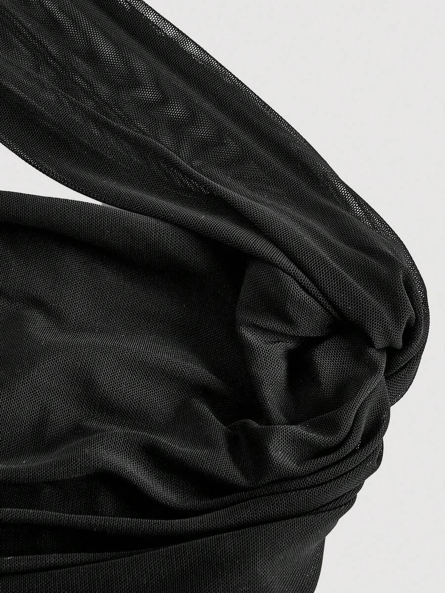 Thalia™ | One Shoulder Ruched Midi Dress