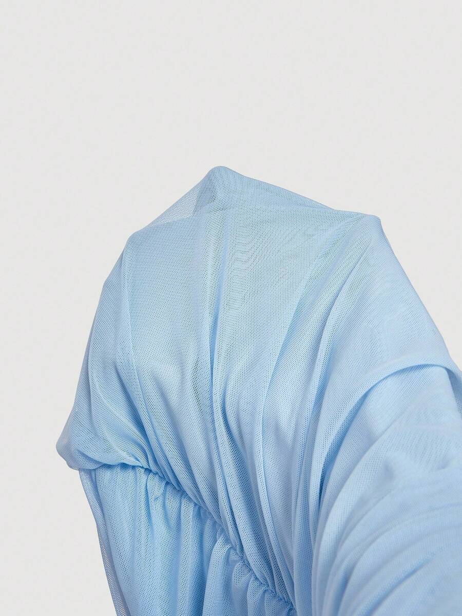 Thalia™ | One Shoulder Ruched Midi Dress