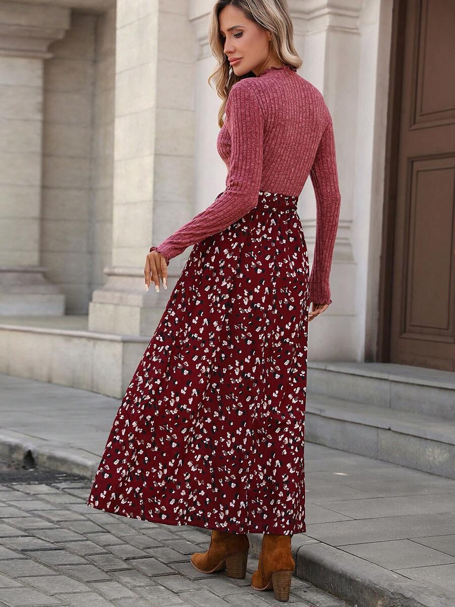 Maeve™ | Rib Knit Maxi Dress