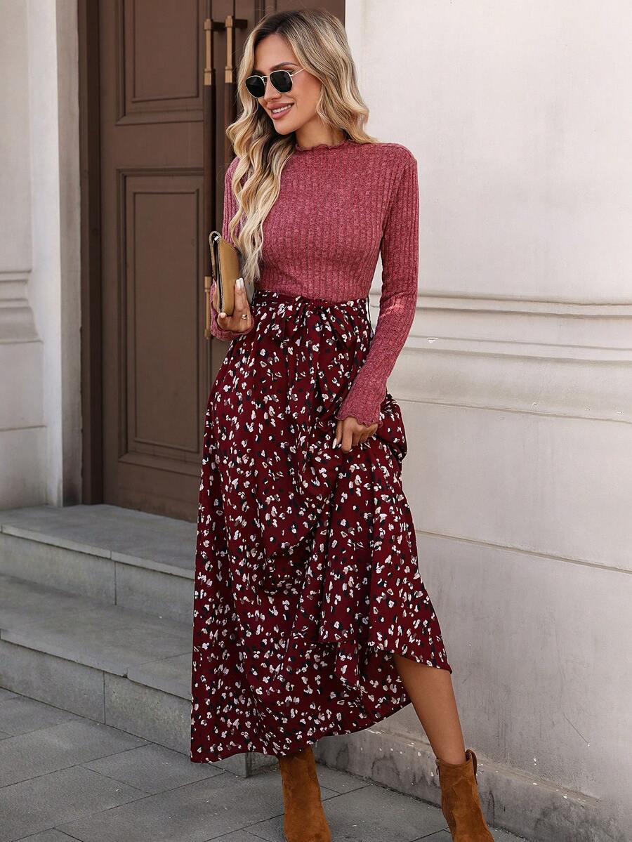 Maeve™ | Rib Knit Maxi Dress