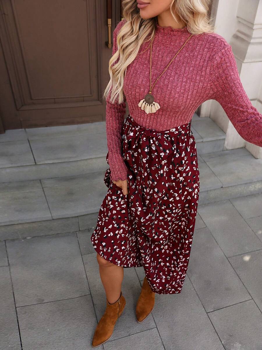 Maeve™ | Rib Knit Maxi Dress