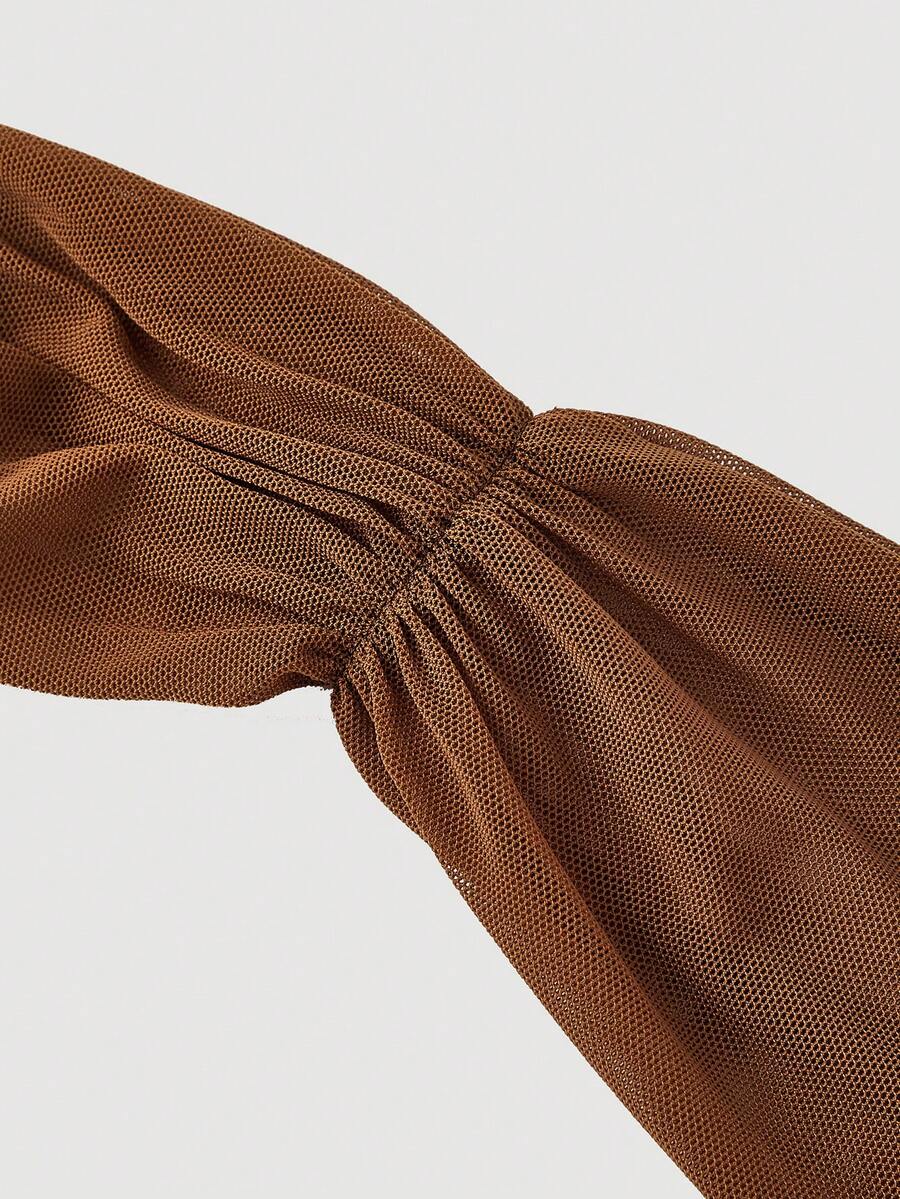 Thalia™ | One Shoulder Ruched Midi Dress