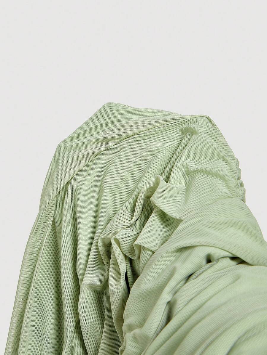 Thalia™ | One Shoulder Ruched Midi Dress