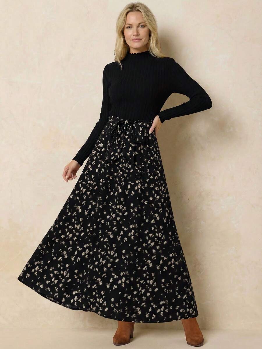 Maeve™ | Rib Knit Maxi Dress