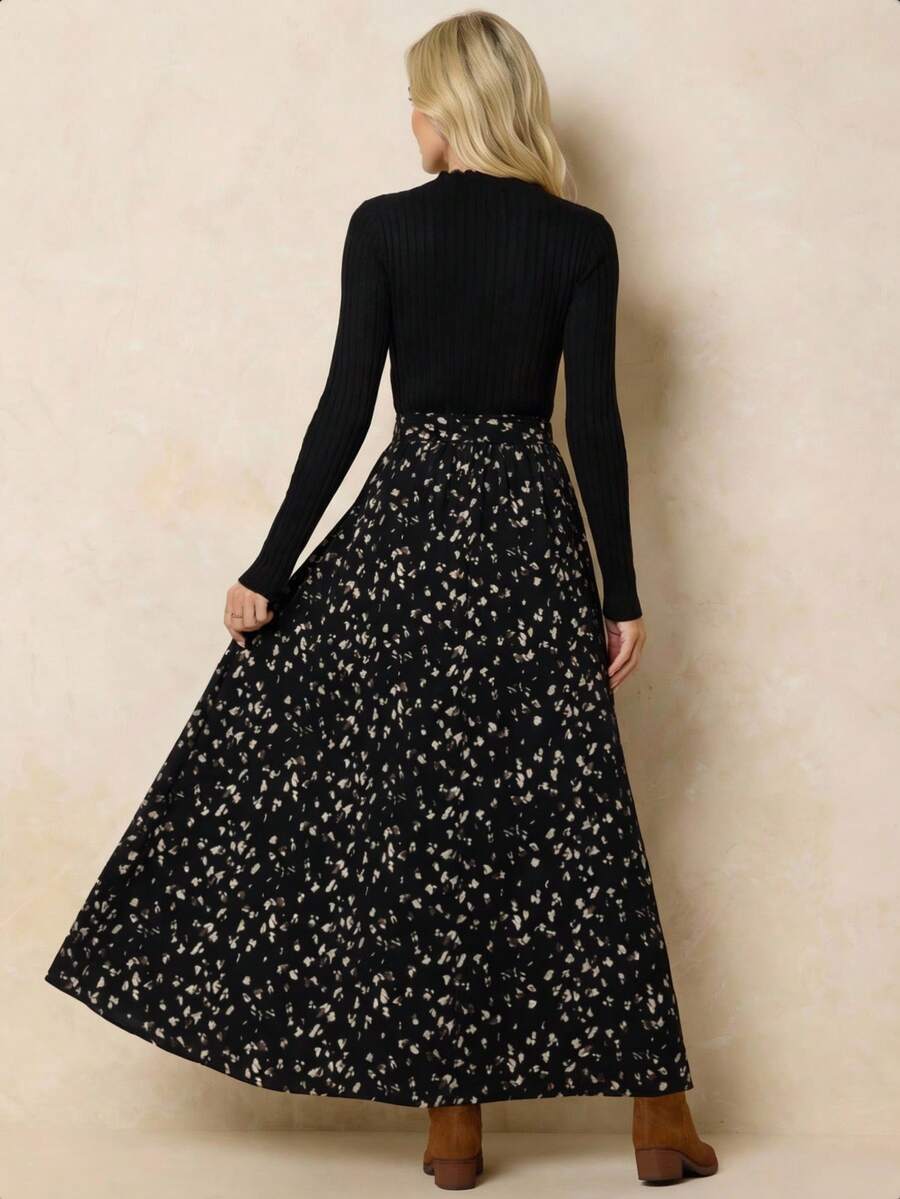 Maeve™ | Rib Knit Maxi Dress