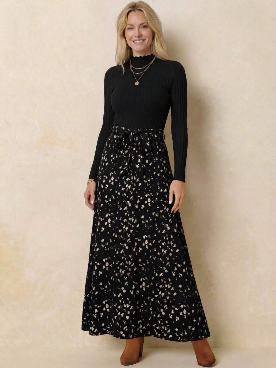 Maeve™ | Rib Knit Maxi Dress