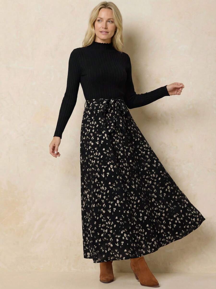 Maeve™ | Rib Knit Maxi Dress