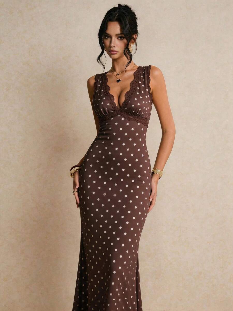 Dahlia™ | Rhinestone Maxi Dress