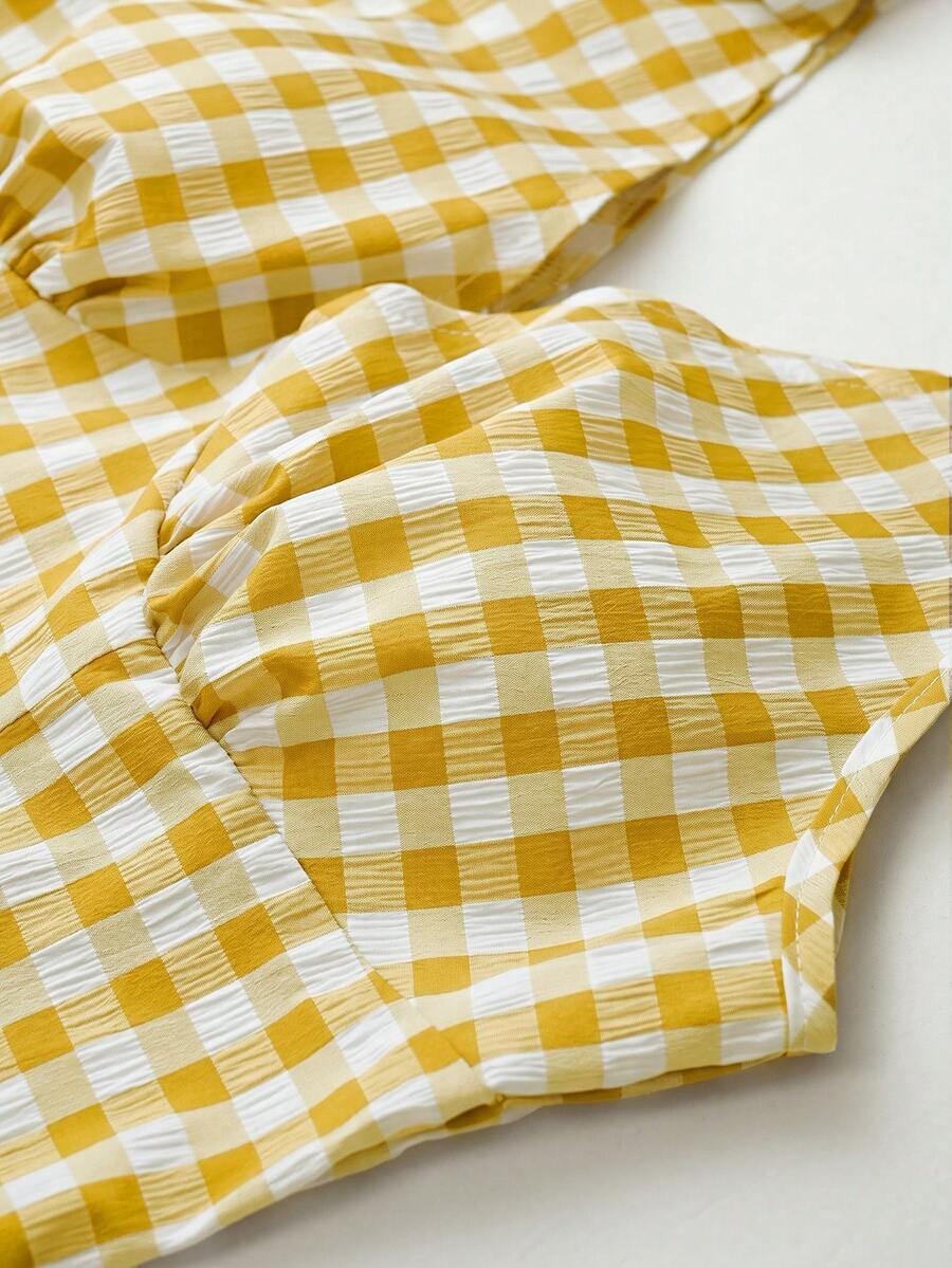 Posy™ | Checkered Mini Dress