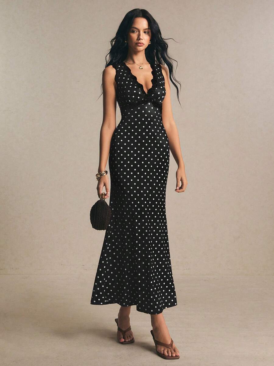 Dahlia™ | Rhinestone Maxi Dress
