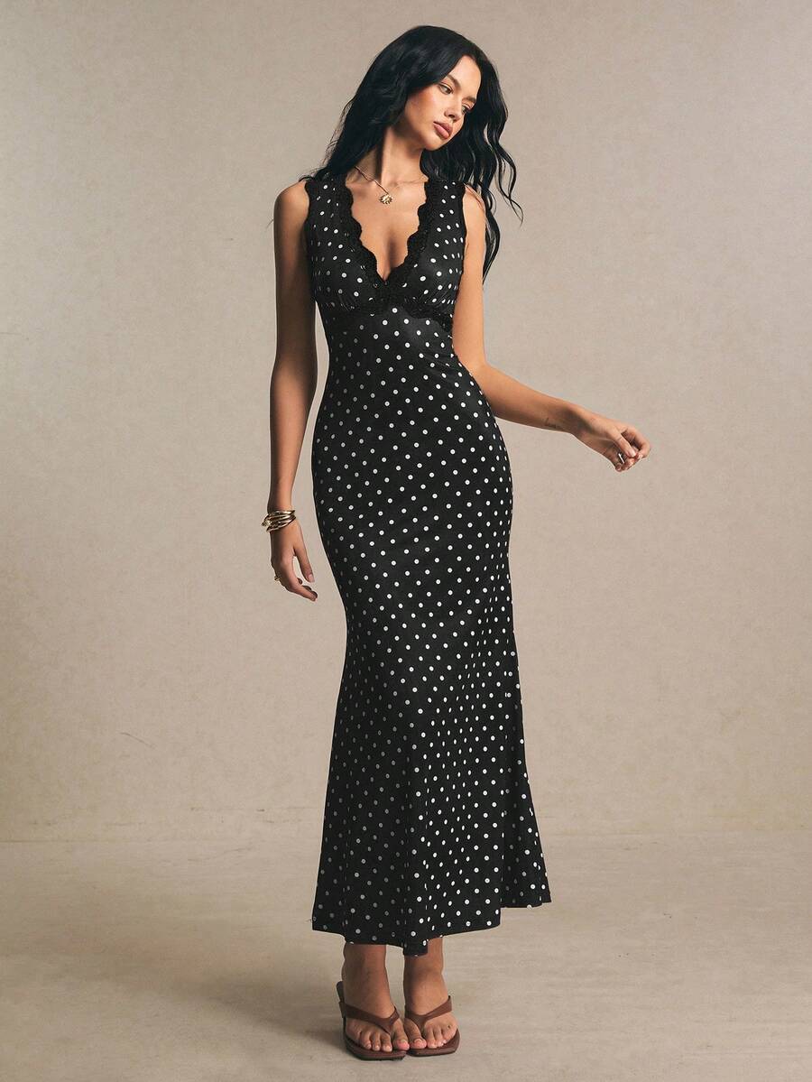 Dahlia™ | Rhinestone Maxi Dress