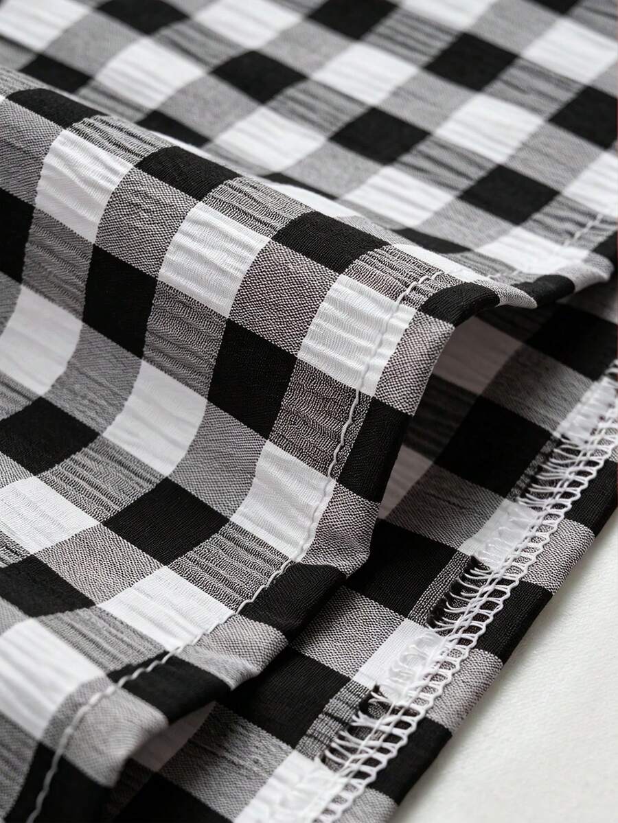 Posy™ | Checkered Mini Dress
