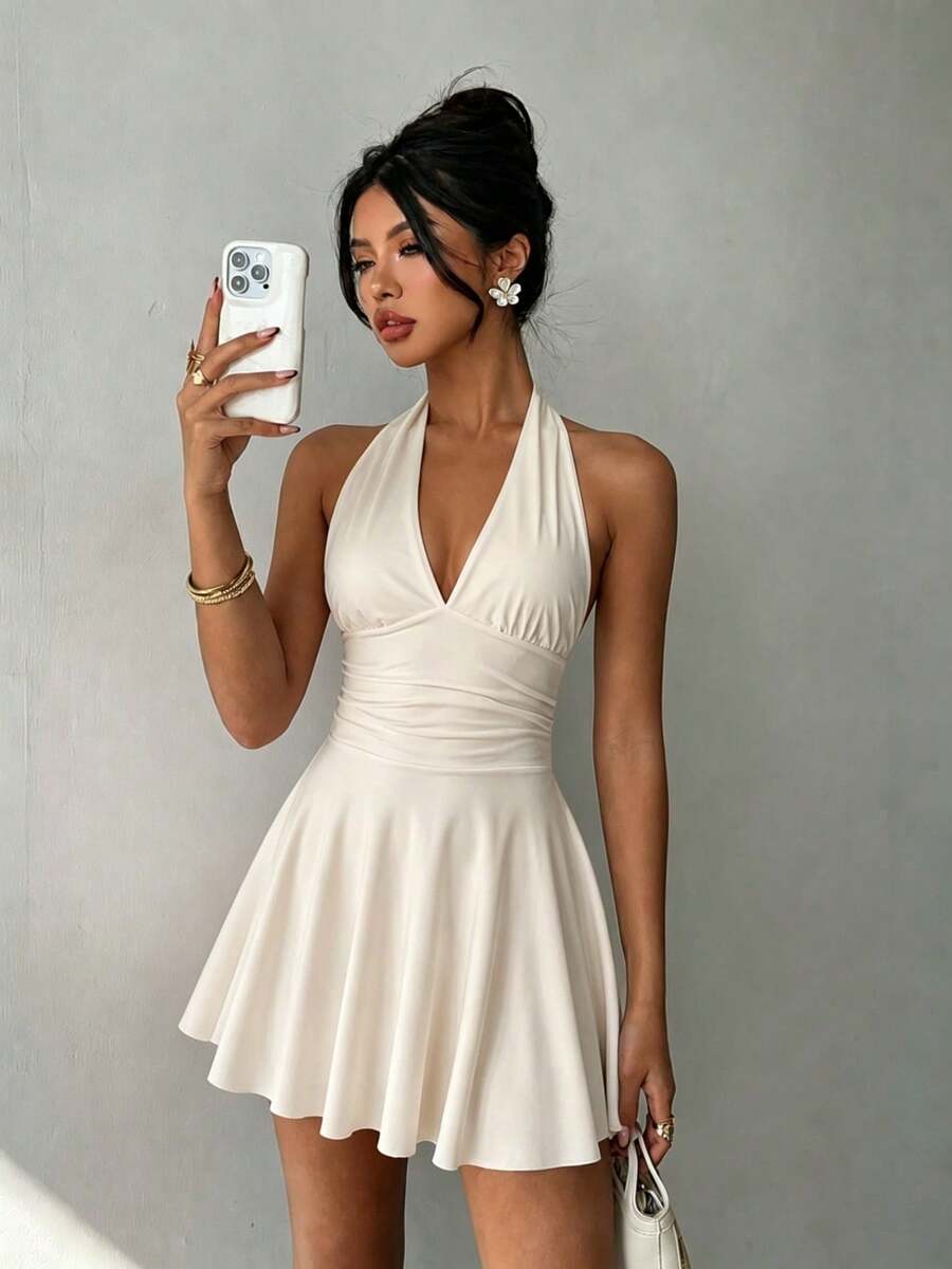 Lumi™ | Cut-Out Knit Mini Dress