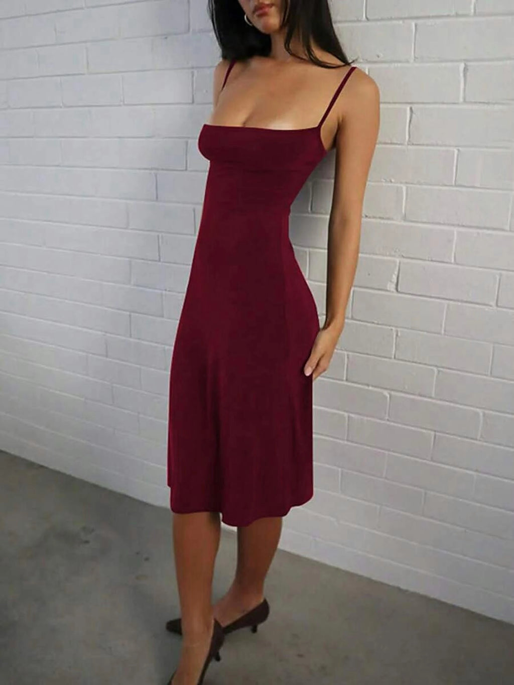 Lyra™ | Cami Slip Midi Dress