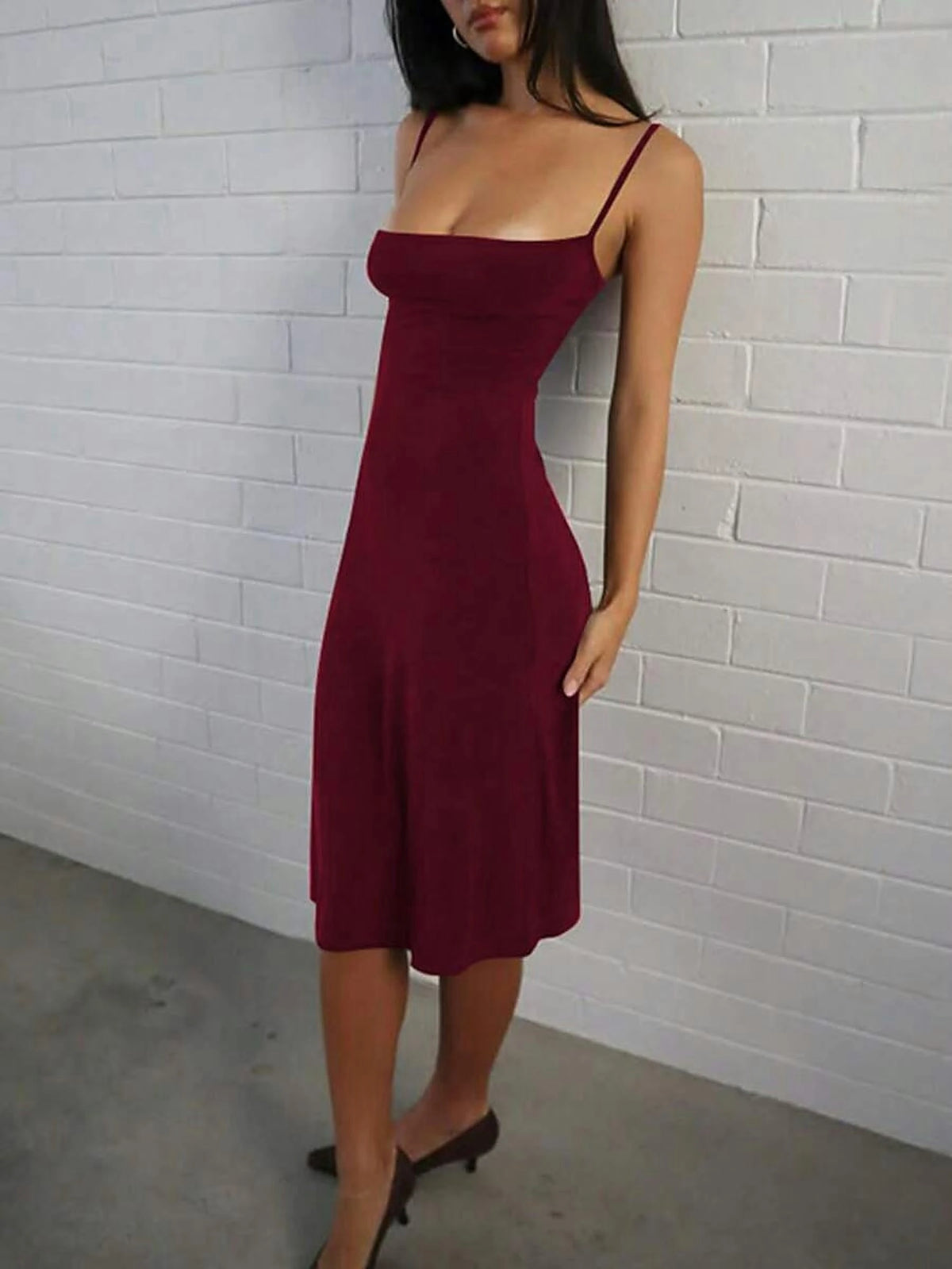 Lyra™ | Cami Slip Midi Dress