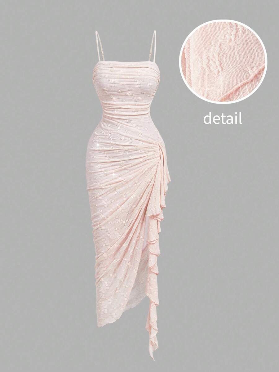 Anika™ | Ruffle Hem Floral Midi Dress