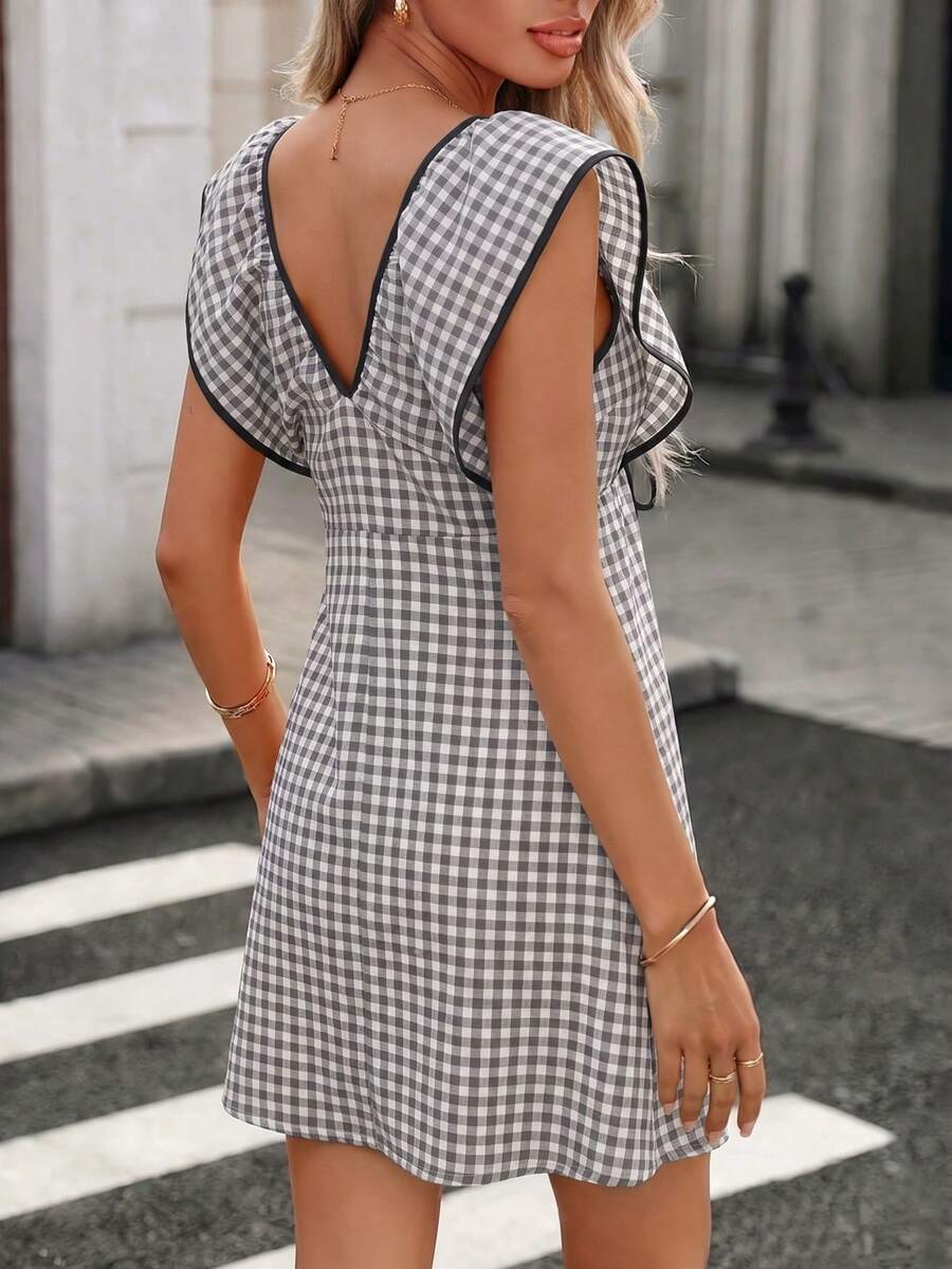 Daisy™ | Gingham Mini Dress