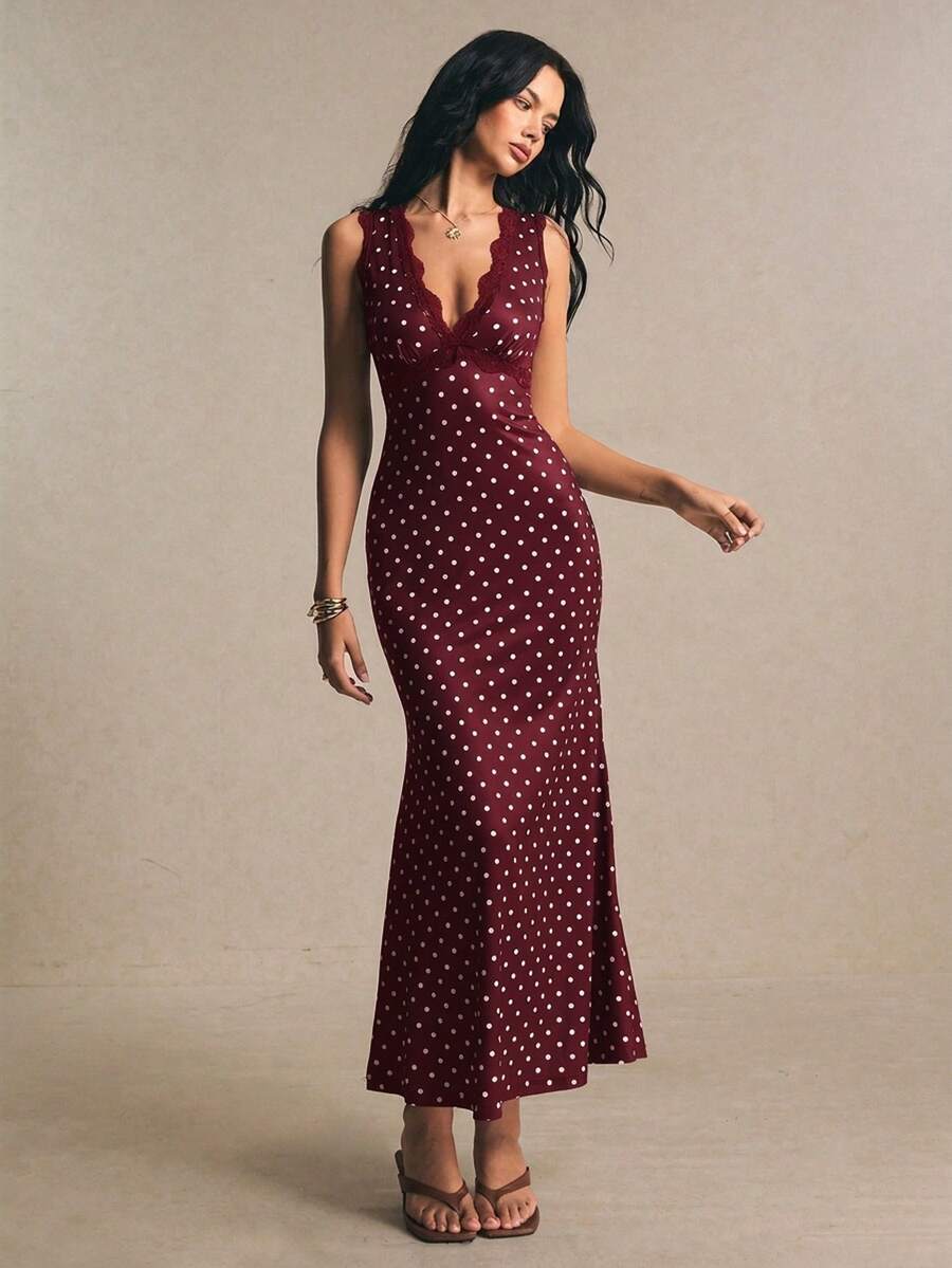Dahlia™ | Rhinestone Maxi Dress