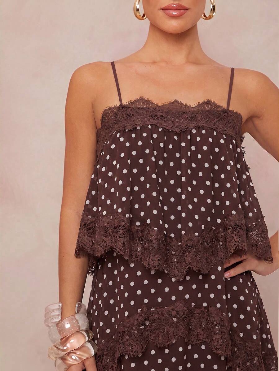 Wisteria™ | Tiered Lace Maxi Dress