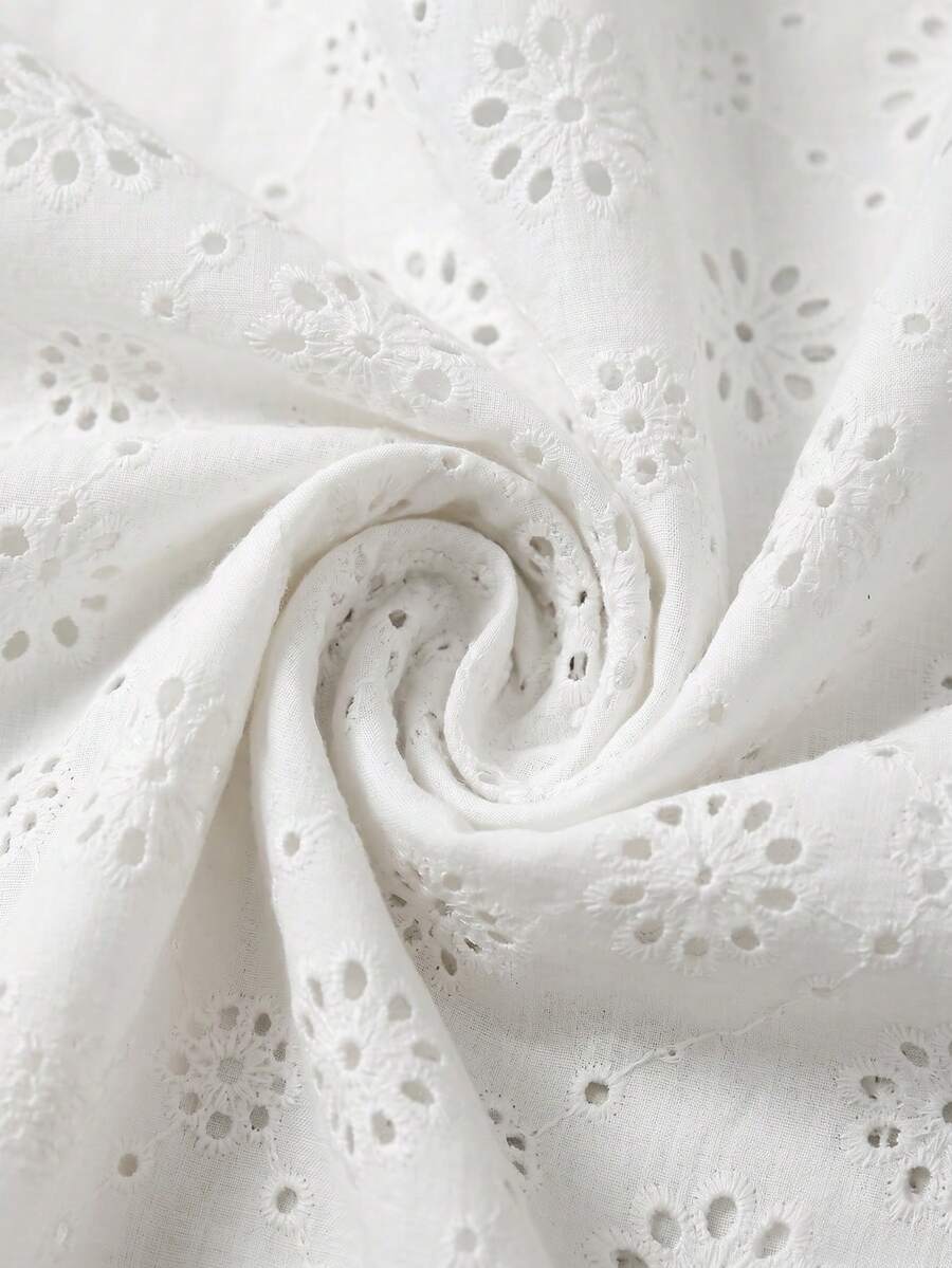 Henley™ | Eyelet Keyhole Halter Mini Dress
