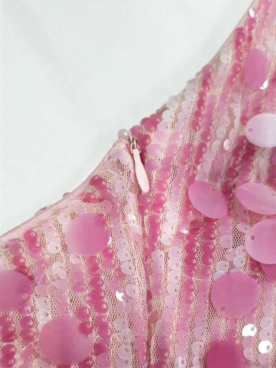 Freya™ | Sequin Halter Mini Dress