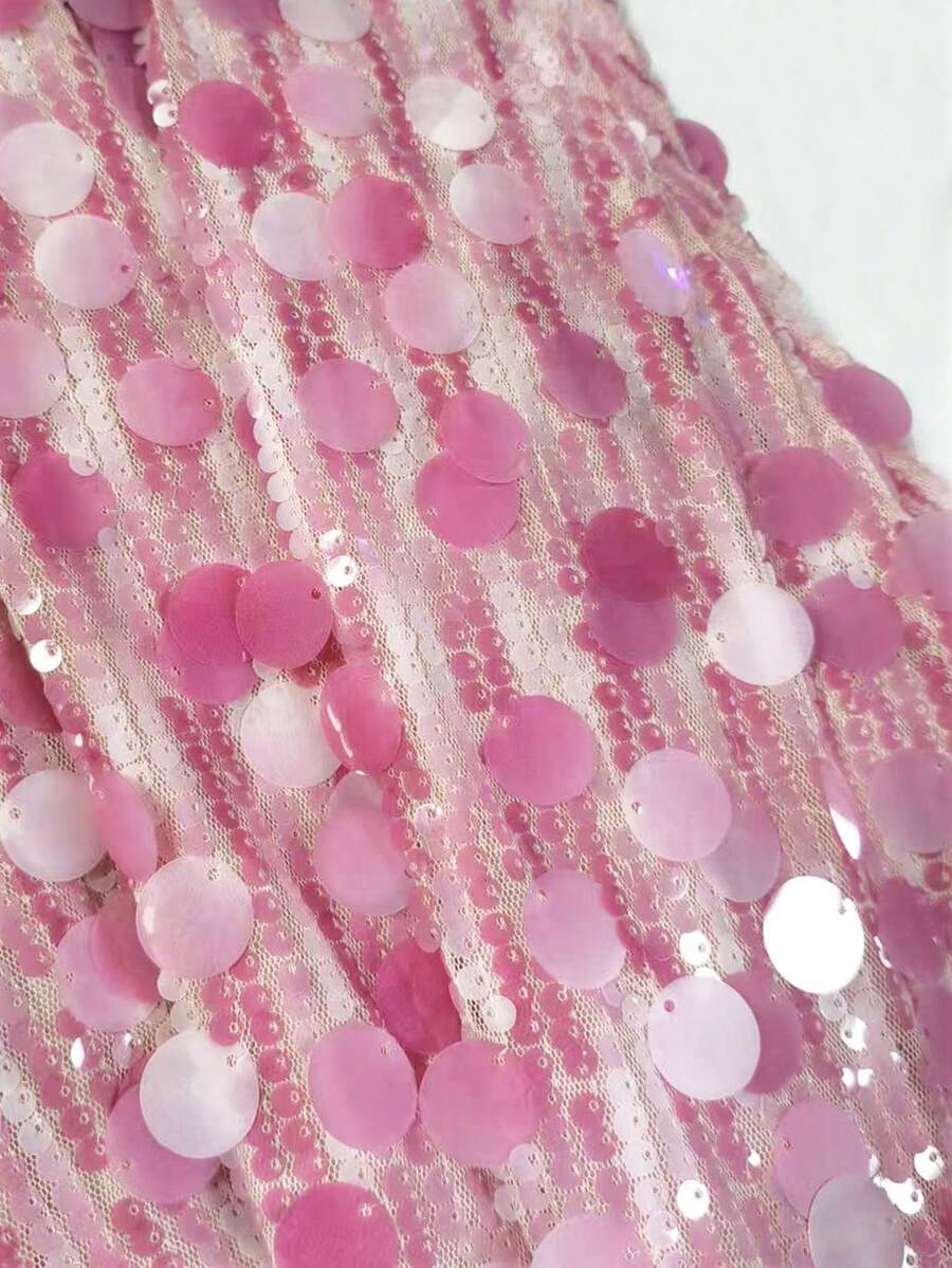 Freya™ | Sequin Halter Mini Dress