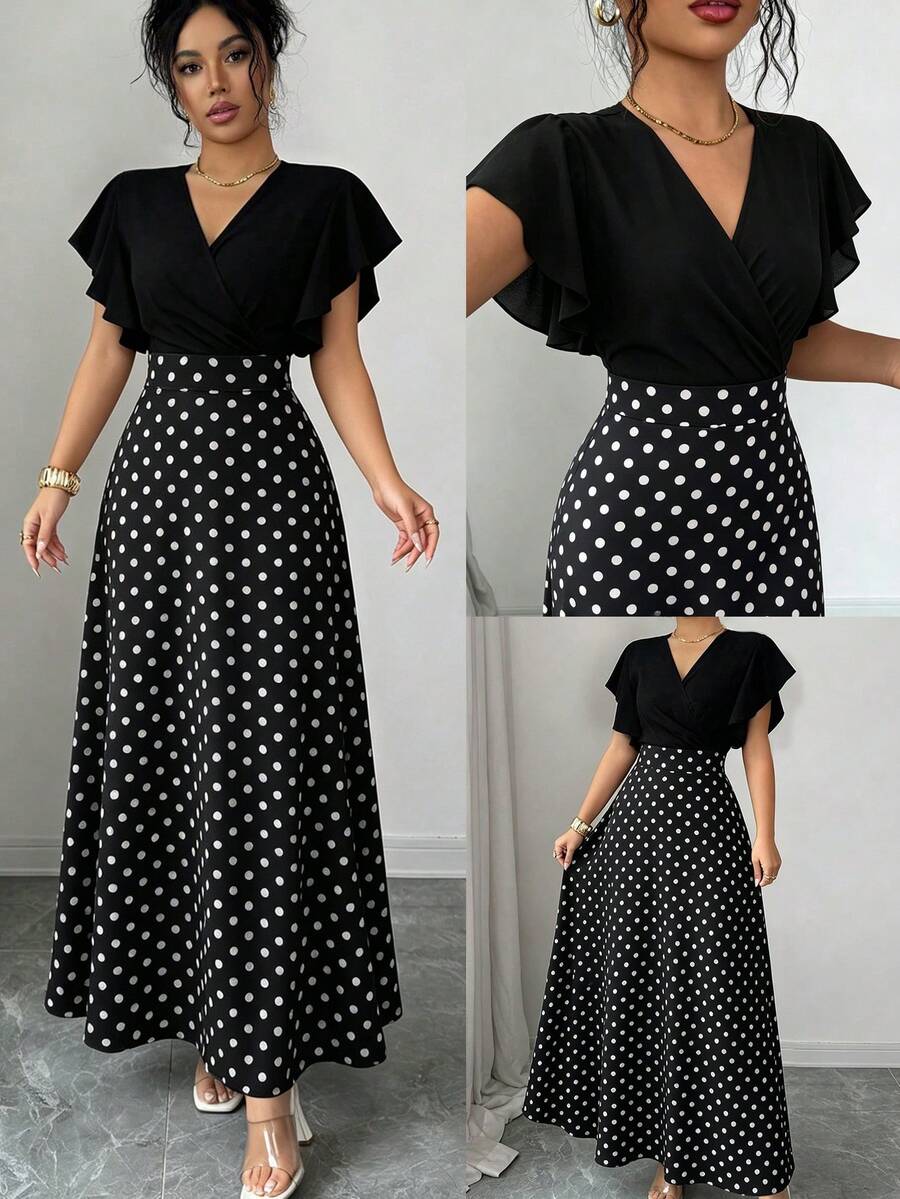 Fern™ | Wrap Slit Maxi Dress