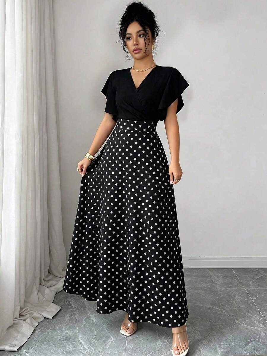 Fern™ | Wrap Slit Maxi Dress