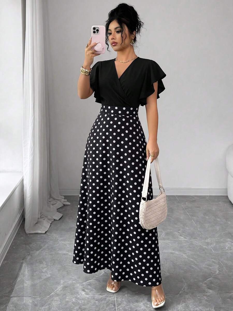 Fern™ | Wrap Slit Maxi Dress