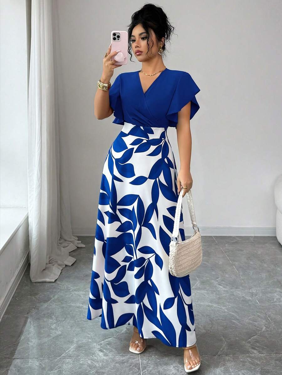 Fern™ | Wrap Slit Maxi Dress