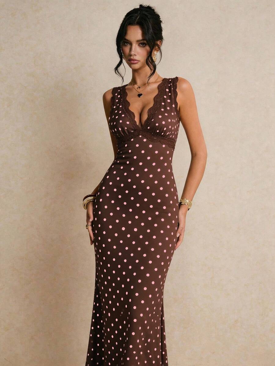 Dahlia™ | Rhinestone Maxi Dress