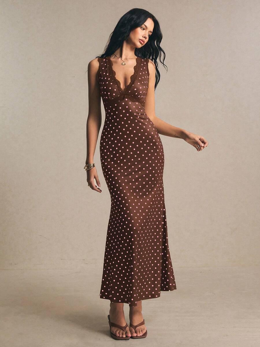 Dahlia™ | Rhinestone Maxi Dress