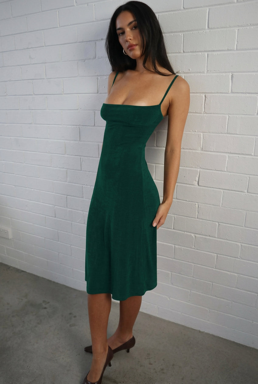 Lyra™ | Cami Slip Midi Dress