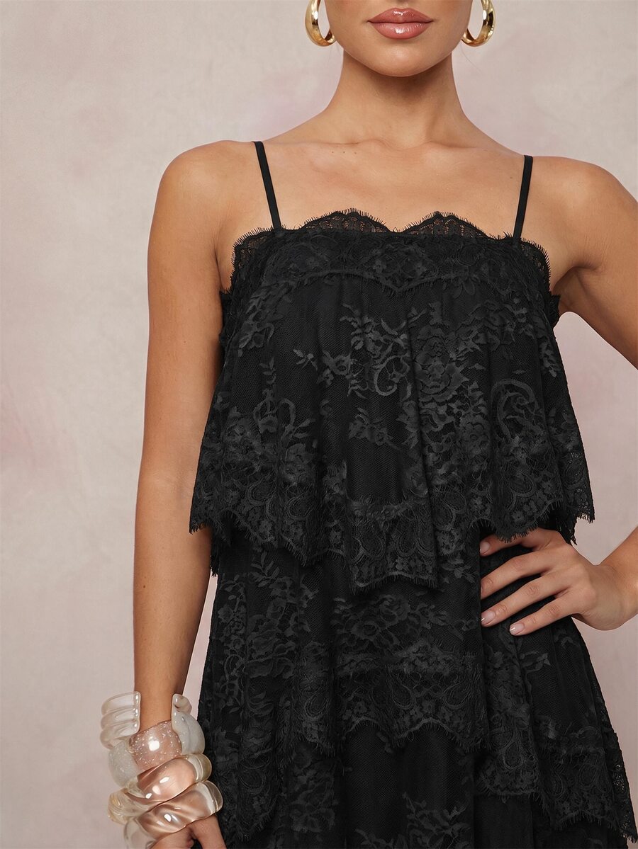 Wisteria™ | Tiered Lace Maxi Dress