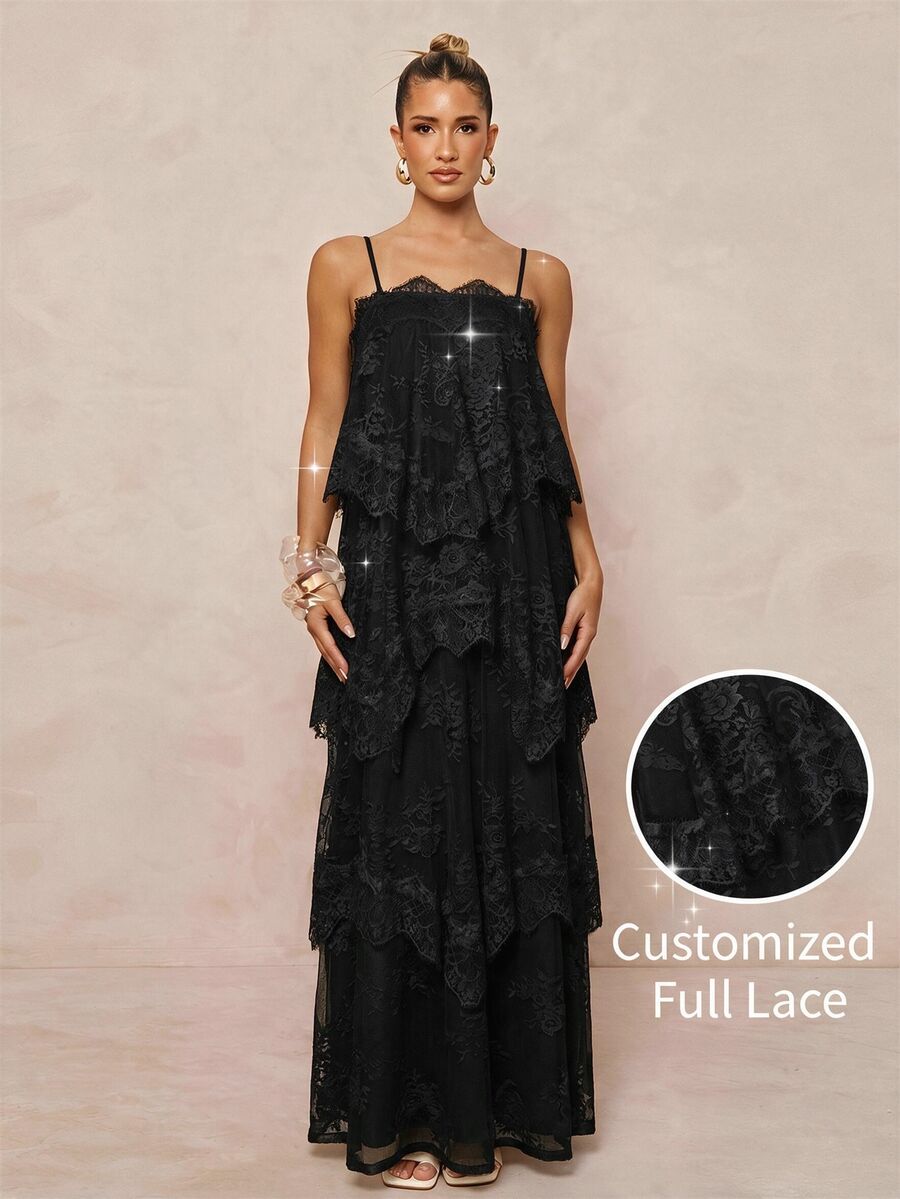 Wisteria™ | Tiered Lace Maxi Dress