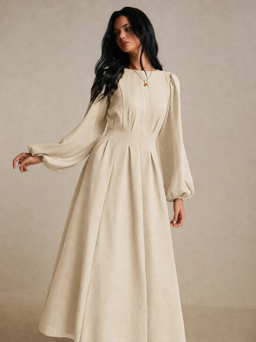 Elodie™ | Ruched Waist Maxi Dress