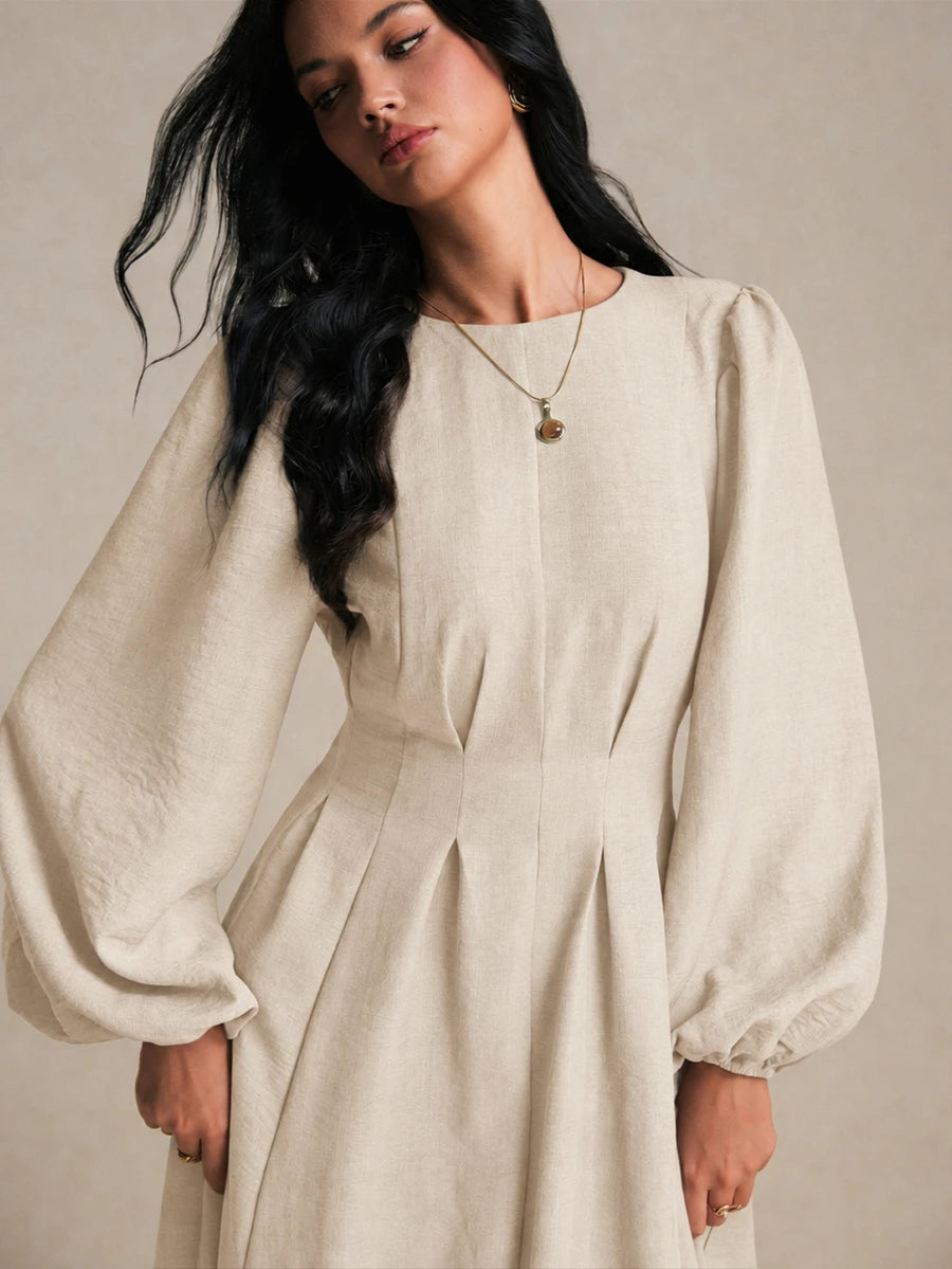 Elodie™ | Ruched Waist Maxi Dress