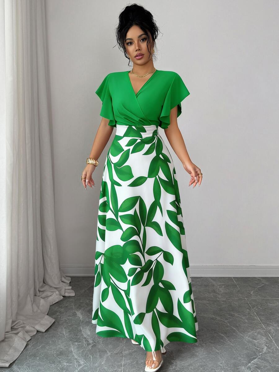 Fern™ | Wrap Slit Maxi Dress