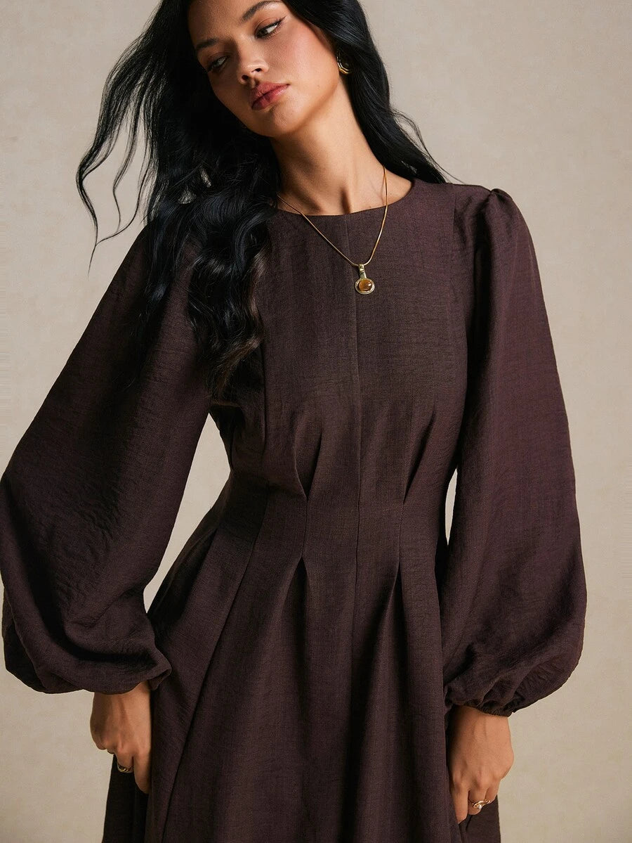 Elodie™ | Ruched Waist Maxi Dress