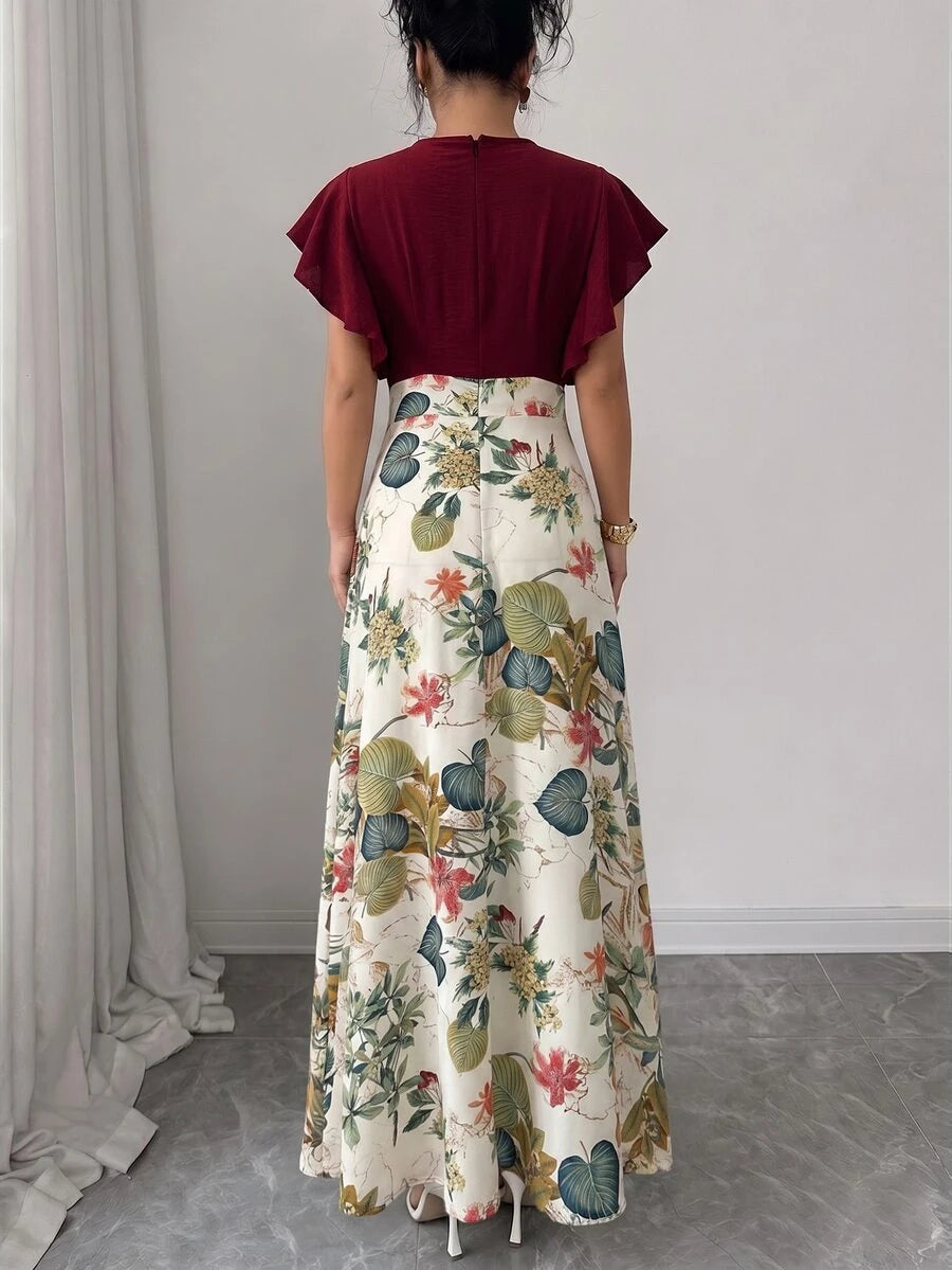 Fern™ | Wrap Slit Maxi Dress