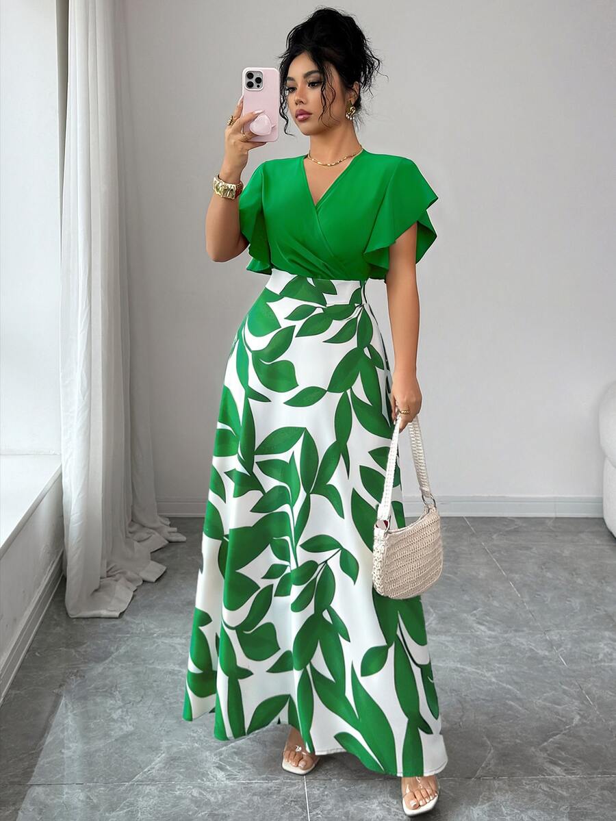 Fern™ | Wrap Slit Maxi Dress