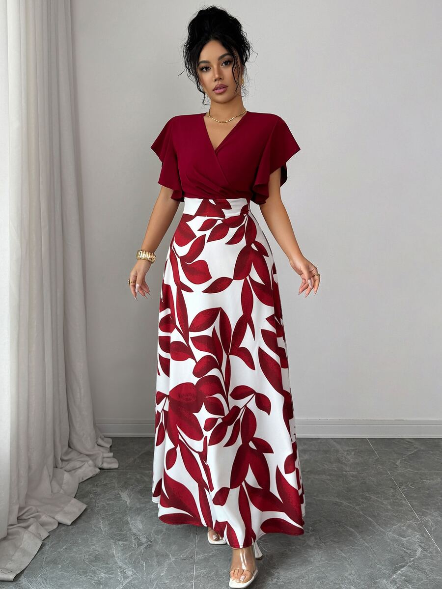 Fern™ | Wrap Slit Maxi Dress