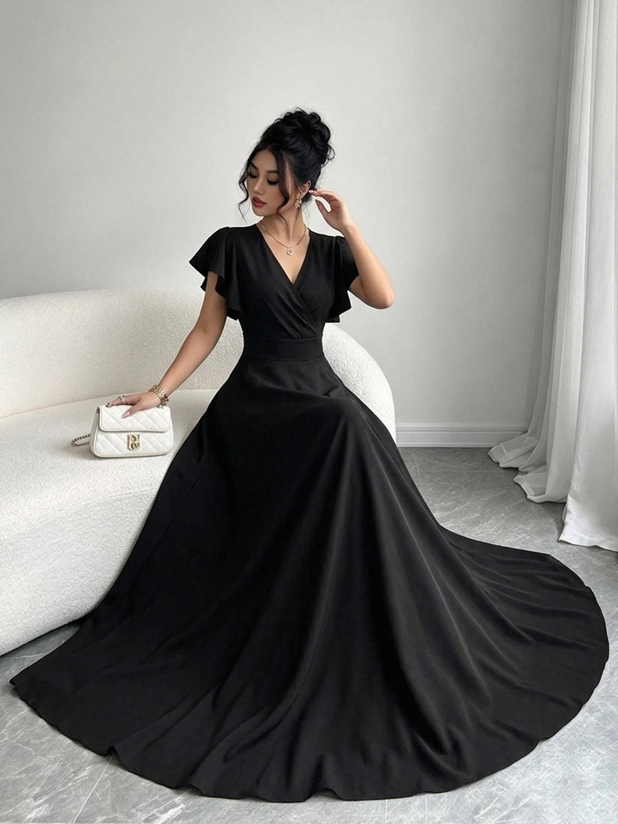 Fern™ | Wrap Slit Maxi Dress