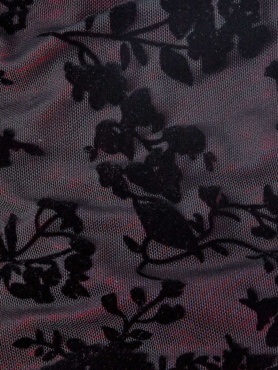 Anika™ | Ruffle Hem Floral Midi Dress