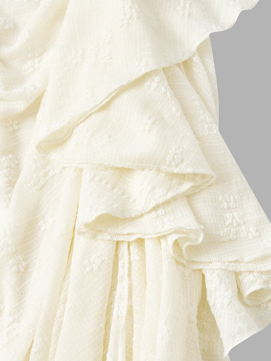 Anika™ | Ruffle Hem Floral Midi Dress