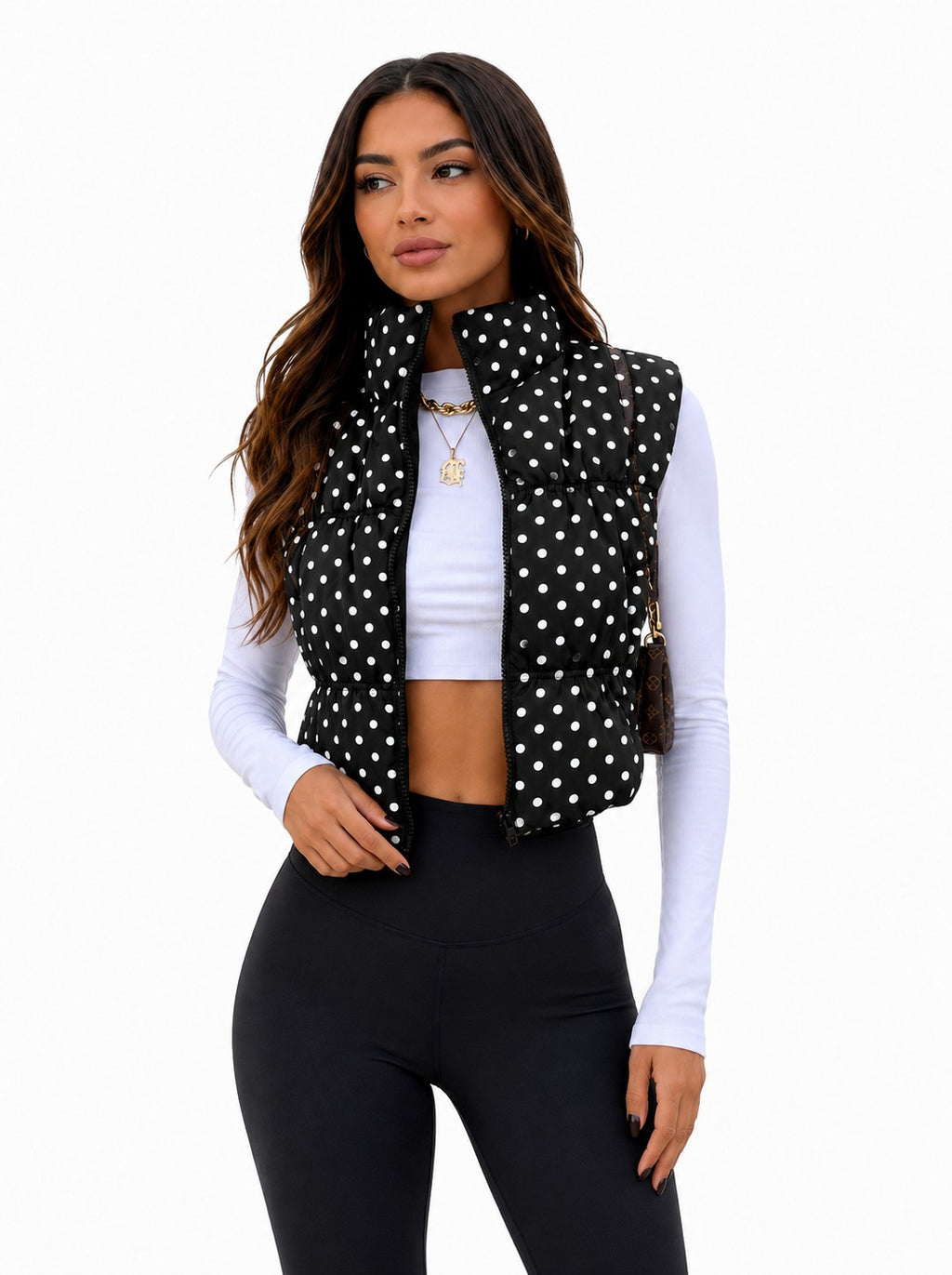Monroe Dot Vest