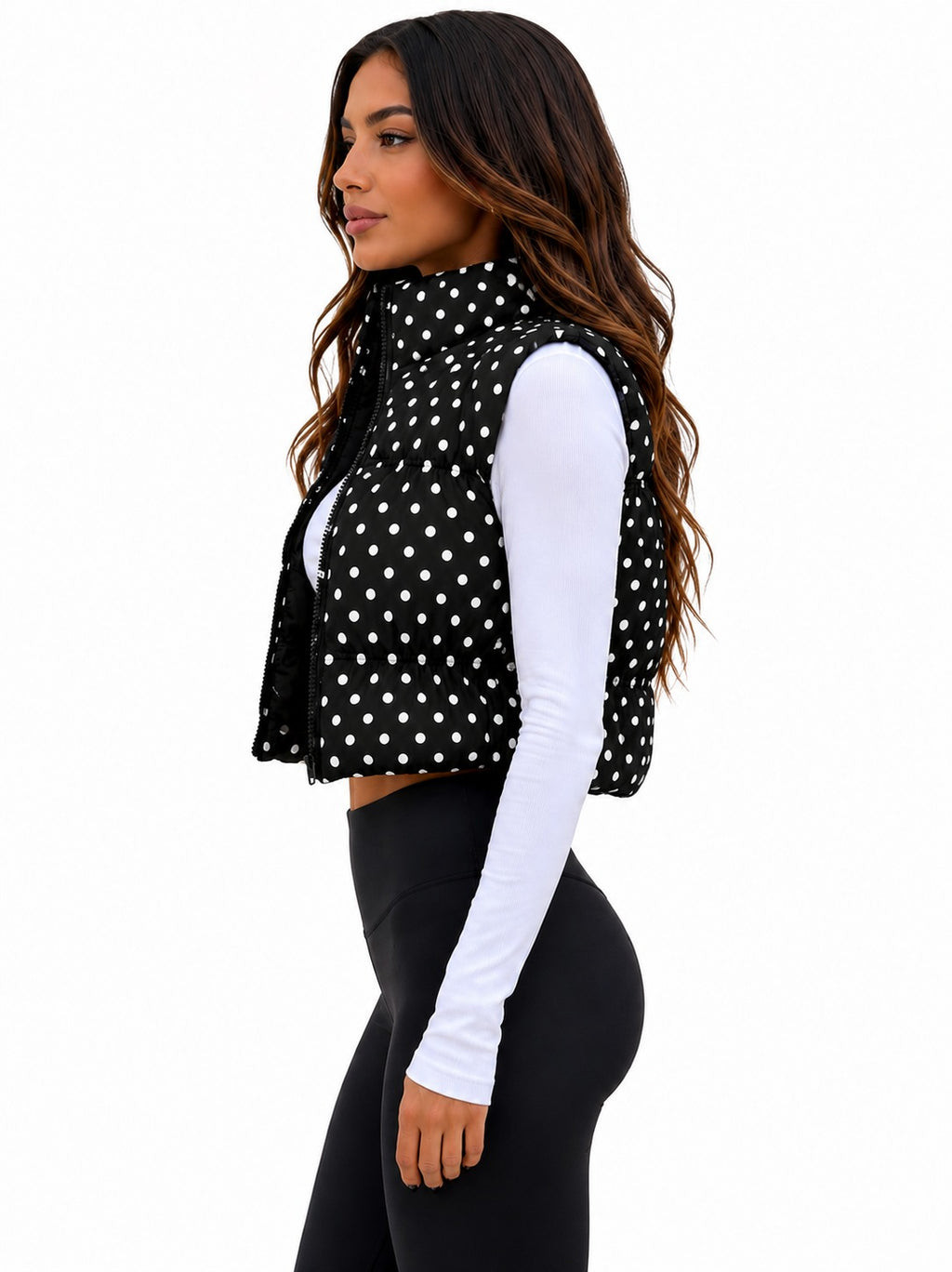 Monroe Dot Vest