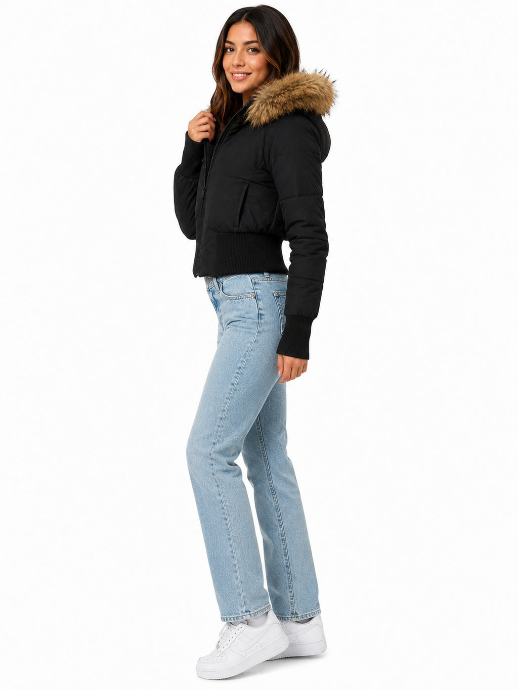 Blackstone Fur-Trim Puffer